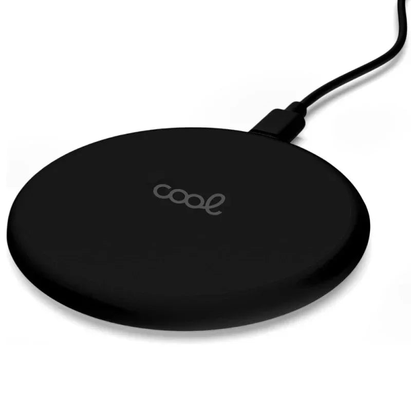 Dock Base Cargador Smartphones Inalámbrico Qi Universal COOL Negro - PixelPlaza