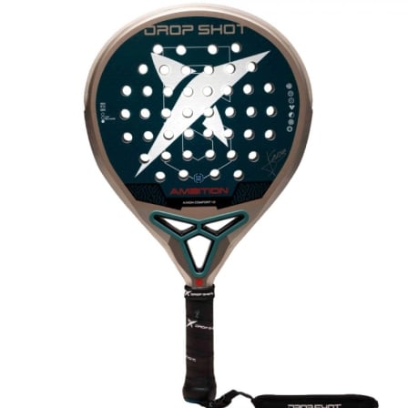 Pala de Pádel Drop Shot Axion Comfort 1.0 2026/ Marrón y Negra