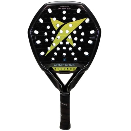 Pala de Pádel Drop Shot Cyber Attack 2026/ Negra