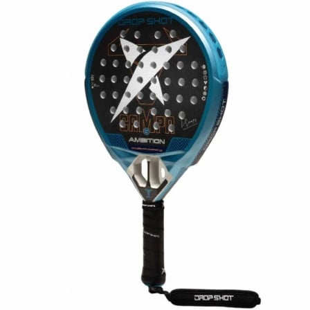 Pala de Pádel Drop Shot Explorer Pro Confort 2.0 2026 (Lucas Campagnolo)/ Azul y Negra