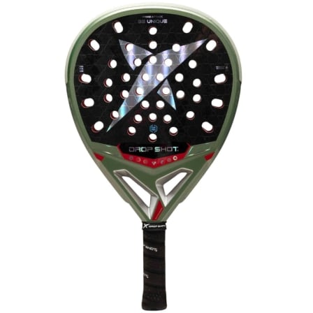 Pala de Pádel Drop Shot Prime Attack (Jon Sanz)/ Verde y Negra