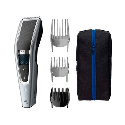 Cortapelos Philips hairclipper 5000 hc5630 - 15 28 ajustes · 3 peines · 90m autonomia · lavable · funda tela