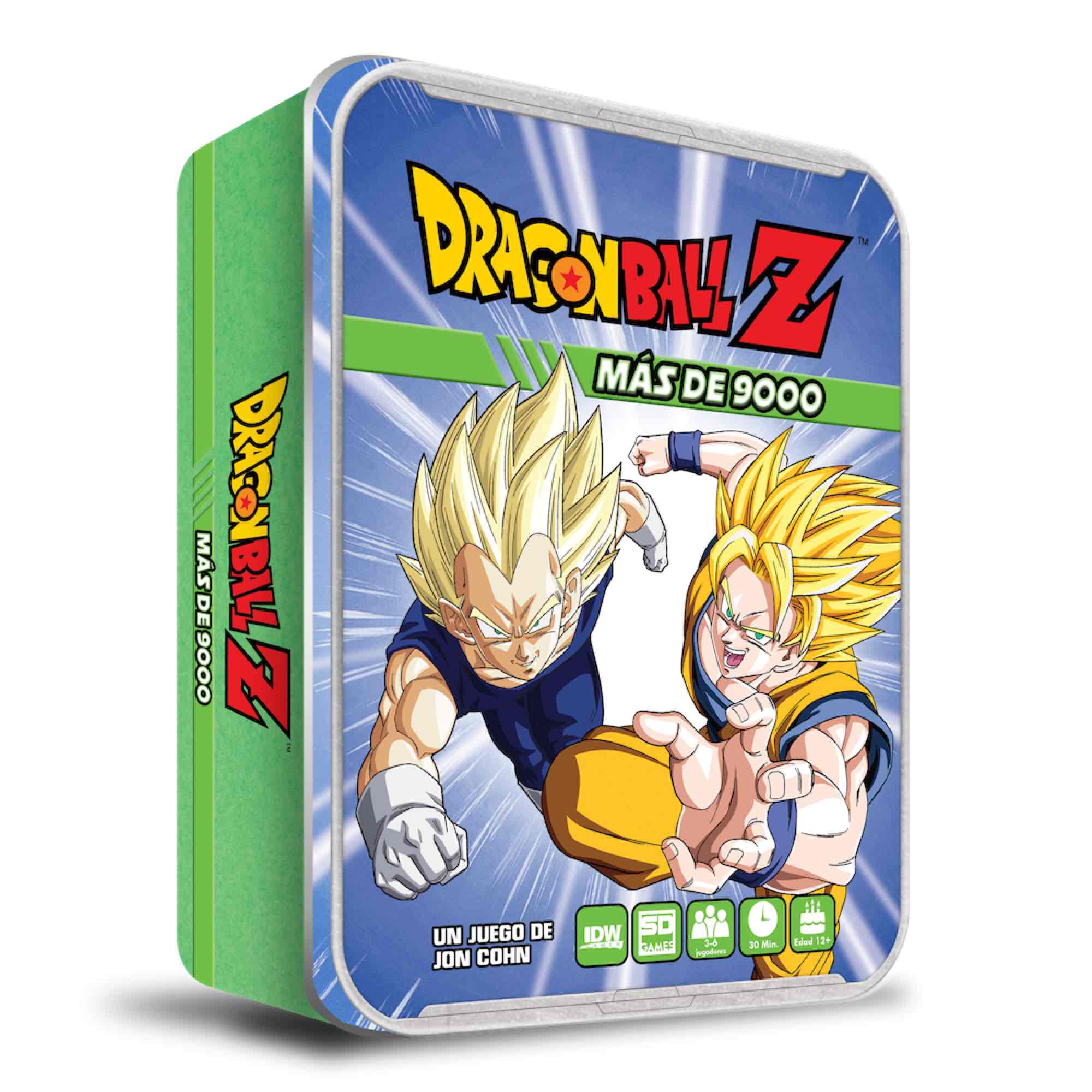 Juego de mesa dragon ball z mas de 9000 PEGI 12