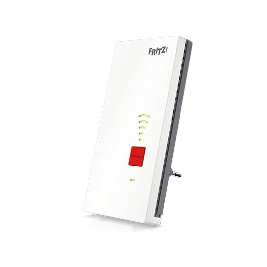 Repetidor WiFi - extensor de cobertura fritz! 2400mbps - mesh - lan gigabit - bajo consumo - wps