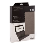 Funda con teclado Nilox para tablet 10.5 pulgadas USB marron