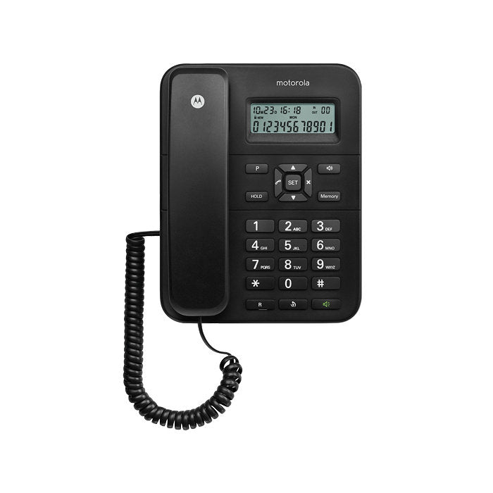 Telefono Motorola ct202 negro con display