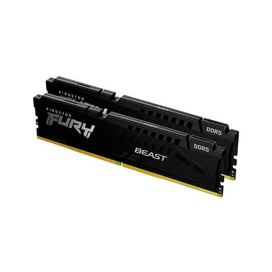 Memoria ram DDR5 32GB 2 x 16GB Kingston - 5600mhz - pc5 44800 - fury beast - cl 40 - 1.25v