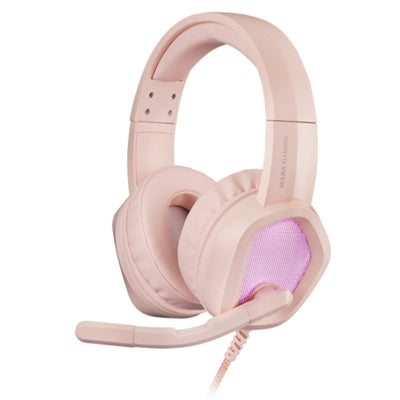Auriculares mars gaming mh320 rosa jack 3.5mm + USB con microfono compatible con windows · ps4 · ps5 · xbox one · xbox s