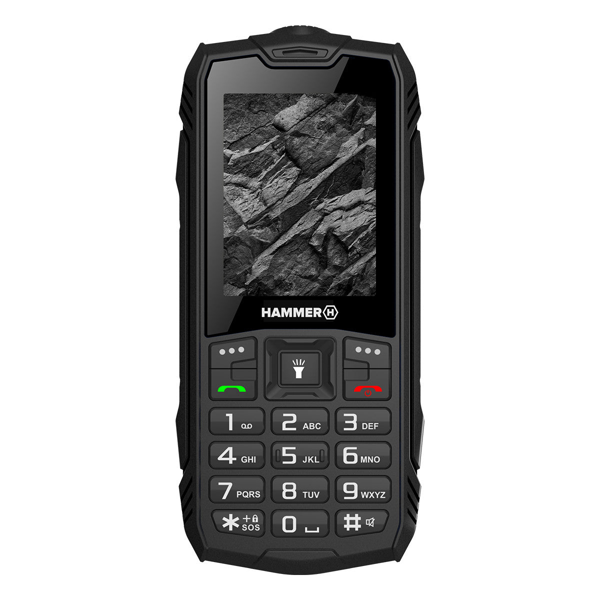 Telefono movil rugerizado Hammer rock 2.4 pulgadas · 0.3mpx · 2g
