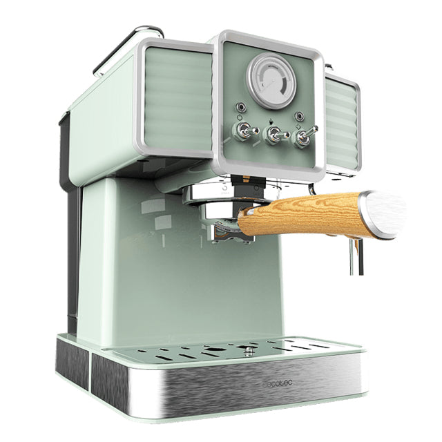 Cafetera Cecotec vintage espresso 20 tradizionale light green - verde pastel