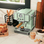 Cafetera Cecotec vintage espresso 20 tradizionale light green - verde pastel