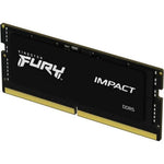 Memoria ram DDR5 32GB 2 x 16GB Kingston - sodimm - 5600mhz - pc5 44800 - fury impact - cl40 - 1.1v
