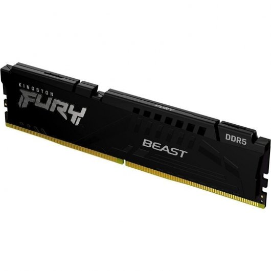 Memoria ram DDR5 8GB Kingston - 5600 mhz - pc5 - 44800 - fury beast - cl36 - 1.25v - am5