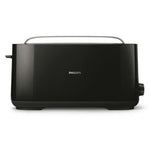 Tostadora Philips daily collection hd2590 negro 1030w - 8 niveles - 2 ranuras largas - bandeja migas