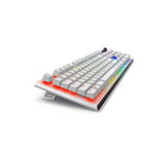 Teclado Dell alienware tri mode wireless gaming aw920k inalámbrico ingles Blanco detalle #blanco
