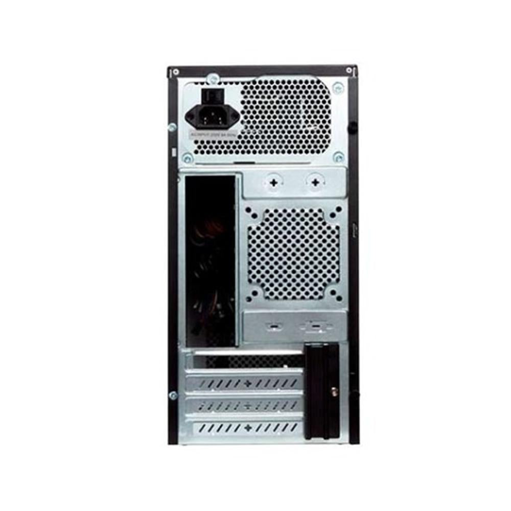 Caja ordenador Unykach grey rain evo micro ATX negro