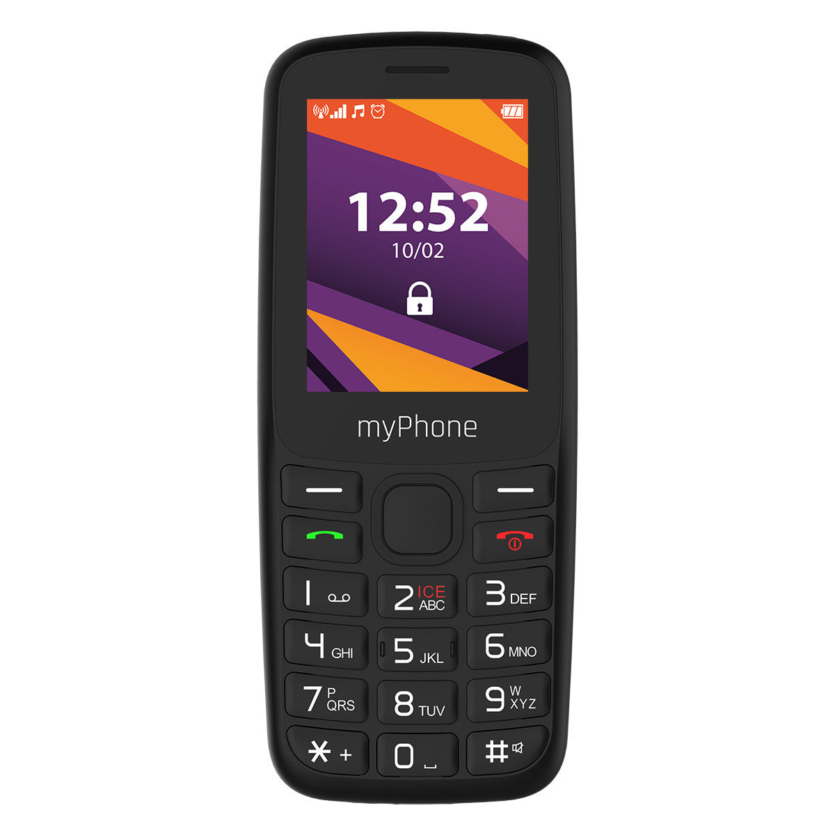 Telefono movil Myphone 6410 2.4 pulgadas · 4G · negro