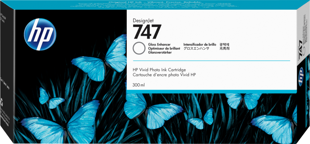 Tinta HP 747 brillo
