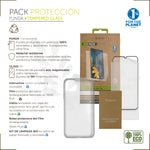 Funda Muvit para samsung galaxy a14 4G - 5G + protector de pantalla vidrio templado plano