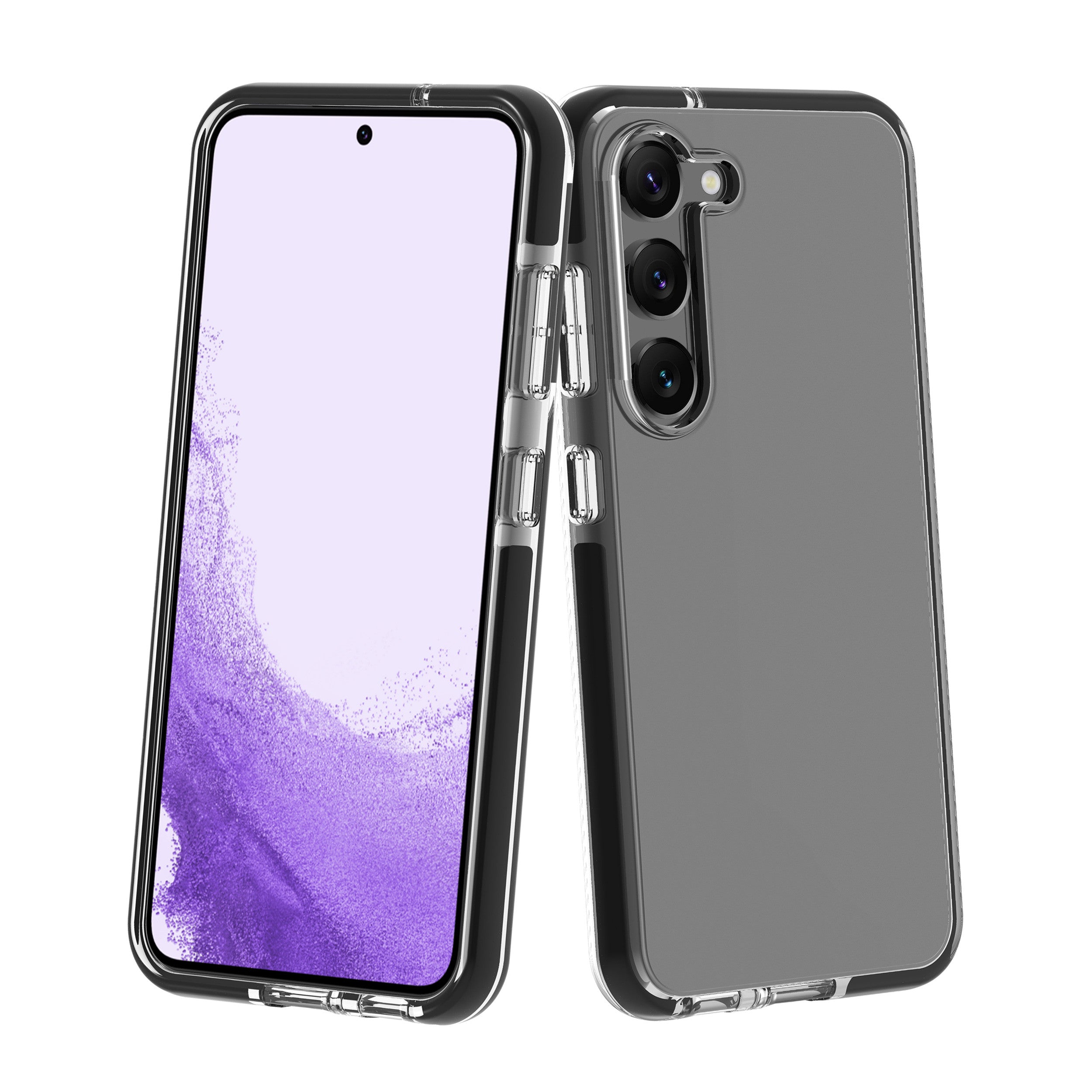 Funda Muvit shockproof 2m para samsung galaxy s23 5G transparente