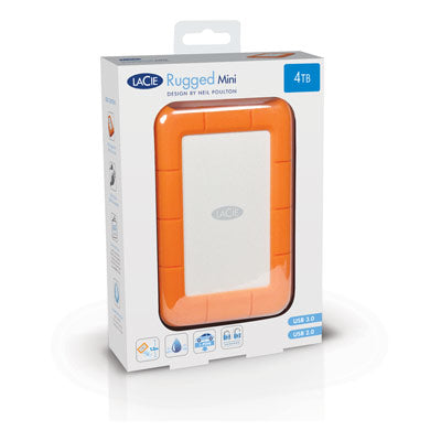 Disco duro externo HDD Lacie rugged mini 2TB 2.5 pulgadas USB tipo c