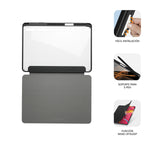 Funda tablet sublim clear shock case para samsung galaxy tab s9+ - s9 fe+ 12.4 pulgadas negra
