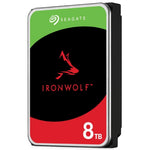 Disco duro interno HDD Seagate ironwolf nas st8000vn002 8TB 3.5 pulgadas 5400rpm · 256MB · SATA 6GB - s