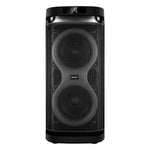 Altavoz rumbleboss xl phoenix 160w rms batería 7000 mah función karaoke 2 microfonos inalambricos incluidos