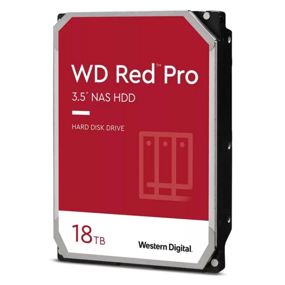 Disco duro interno wd western digital red pro 18TB 3.5 pulgadas SATA 6GB - s