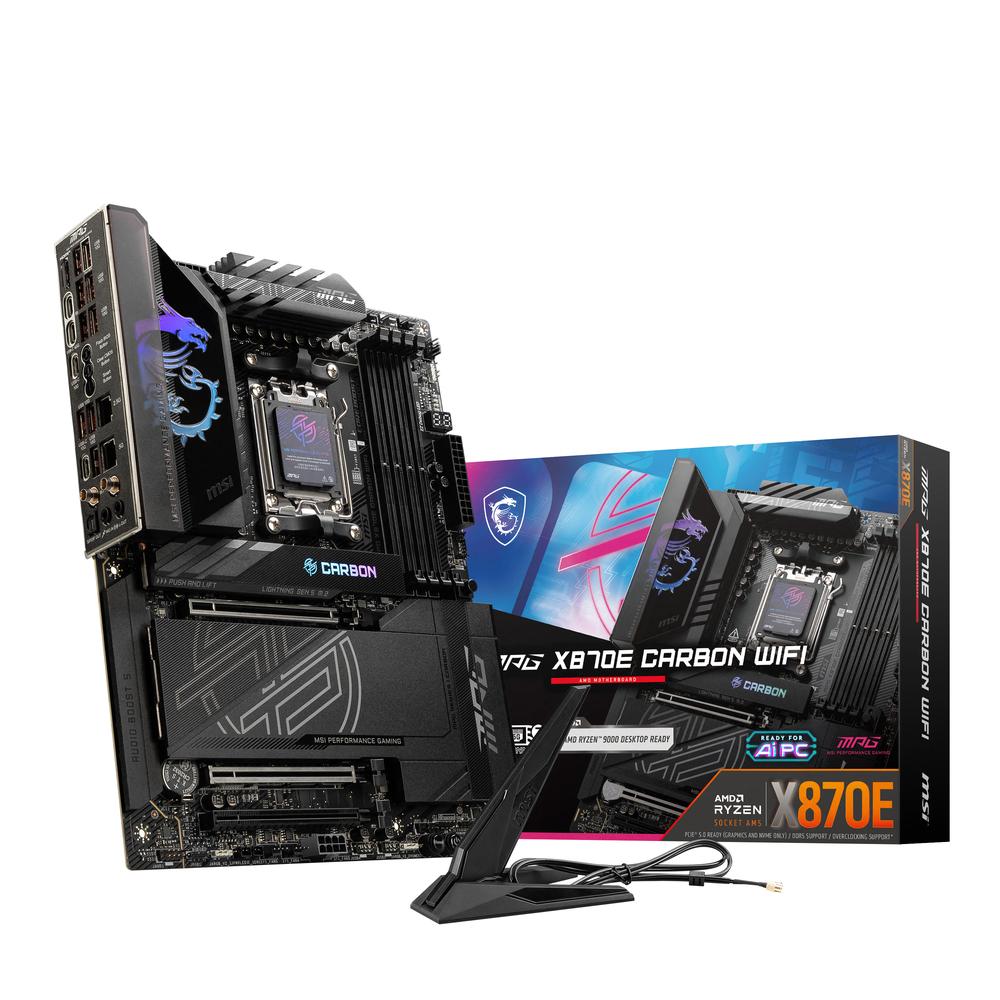 Placa base MSI mpg x870e carbon WiFi ATX am5 4xddr5