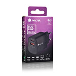 Cargador de pared NGS bud45w 45w 1x USB tipo a 1x USB tipo c