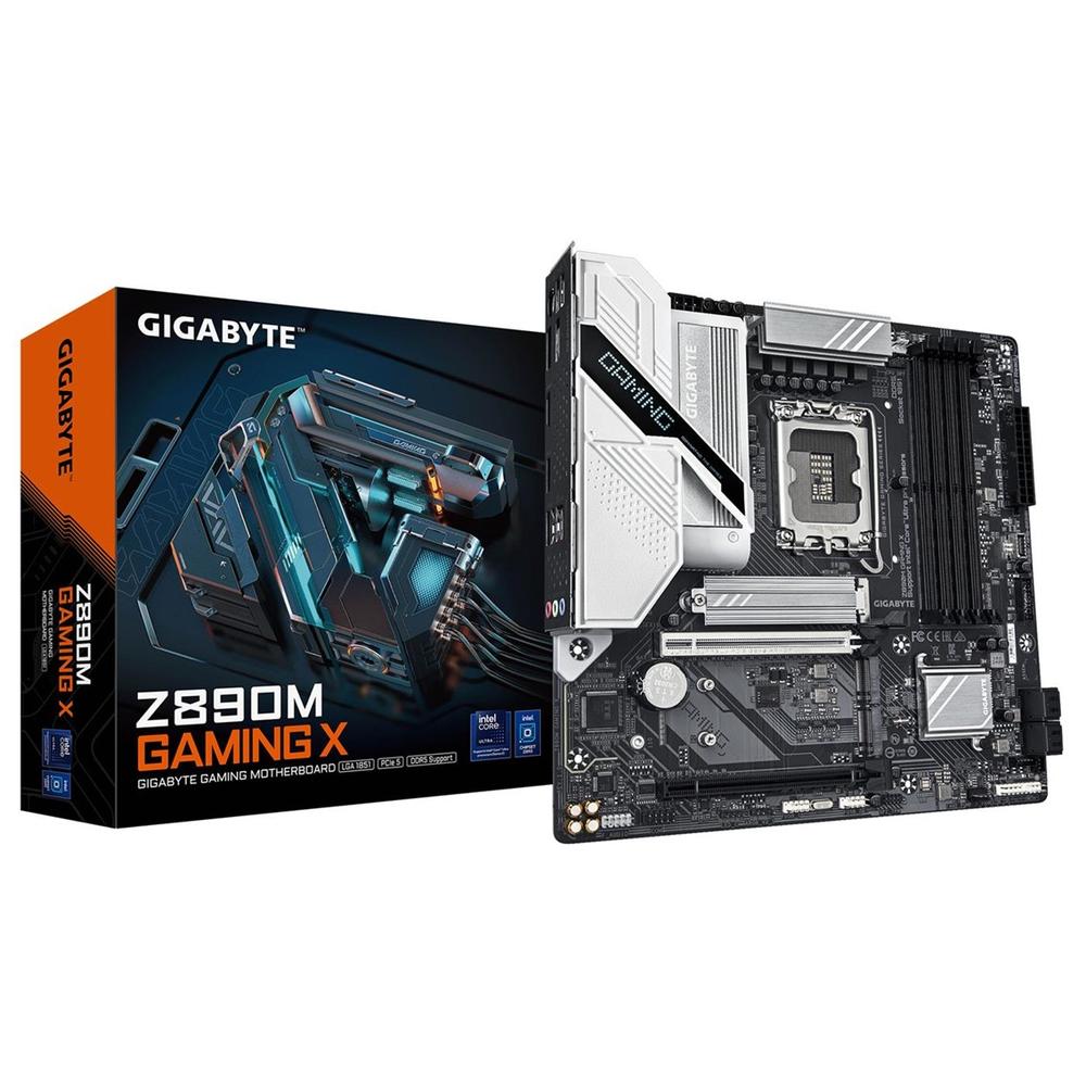 Placa base Gigabyte z890m gaming x 1851 mATX · 4x DDR5