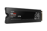 Disco duro interno solido SSD Samsung 990 pro heatsink 2TB PCIe 4.0 NVMe