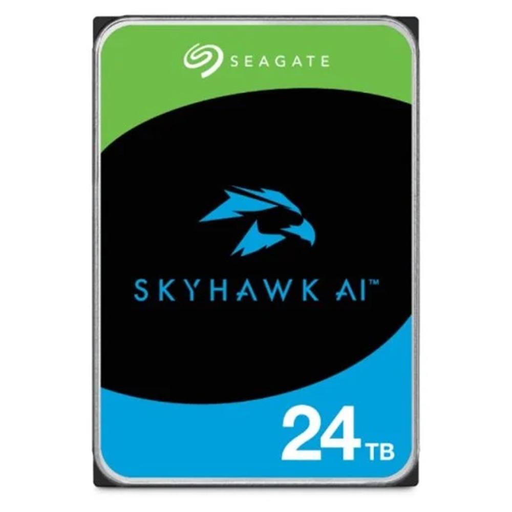 Disco duro interno HDD Seagate skyhawk AI st24000ve002 24TB 3.5 pulgadas 7200rpm · 256MB · sata3