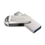 Memoria USB 3.2 - USB tipo c SanDisk 512GB dual drive luce