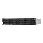 Servidor nas Qnap ts - h1277axu - rp - r7 - 32g 12 bahias 2u rack 32GB gigabit ethernet