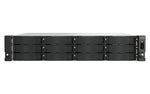 Servidor nas Qnap ts - h1277axu - rp - r7 - 32g 12 bahias 2u rack 32GB gigabit ethernet