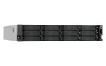 Servidor nas Qnap ts - h1277axu - rp - r7 - 32g 12 bahias 2u rack 32GB gigabit ethernet