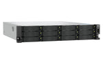 Servidor nas Qnap ts - h1277axu - rp - r7 - 32g 12 bahias 2u rack 32GB gigabit ethernet