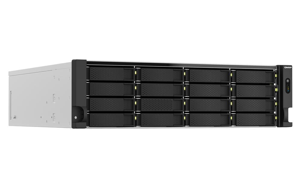 Servidor nas Qnap ts - h2287xu - rp - e2378 - 64g 22 bahias 3u rack 64GB