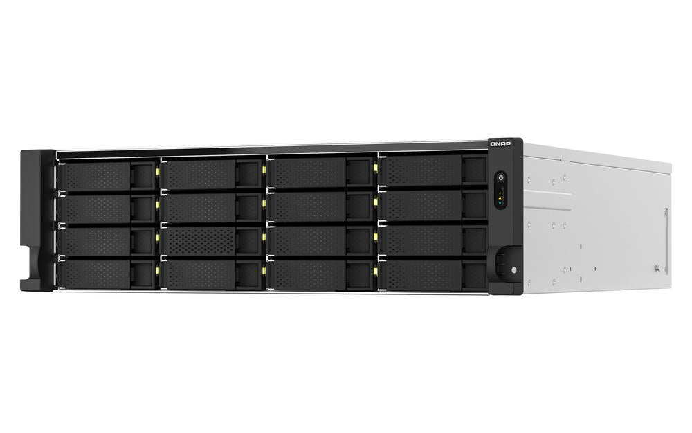 Servidor nas Qnap ts - h2287xu - rp - e2378 - 64g 22 bahias 3u rack 64GB