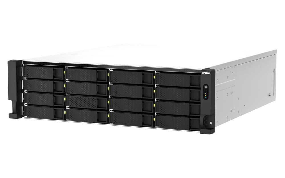 Servidor nas Qnap ts - h2287xu - rp - e2378 - 64g 22 bahias 3u rack 64GB