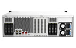 Servidor nas Qnap ts - h2287xu - rp - e2378 - 64g 22 bahias 3u rack 64GB