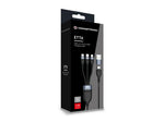 Cable USB 3in1 Conceptronic 1.5m pd 3.0 100w 20v 5a 480mbps e - mark