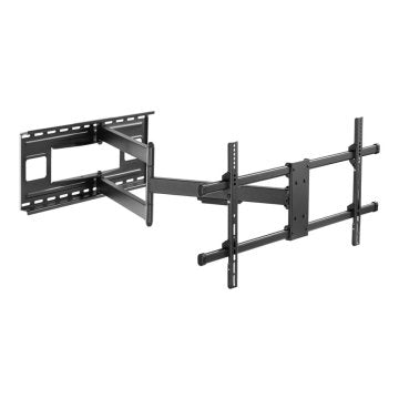 Soporte de pared orientable Equip para pantalla de 43 pulgadas · 80 pulgadas doble brazo largo articulado Equip max.