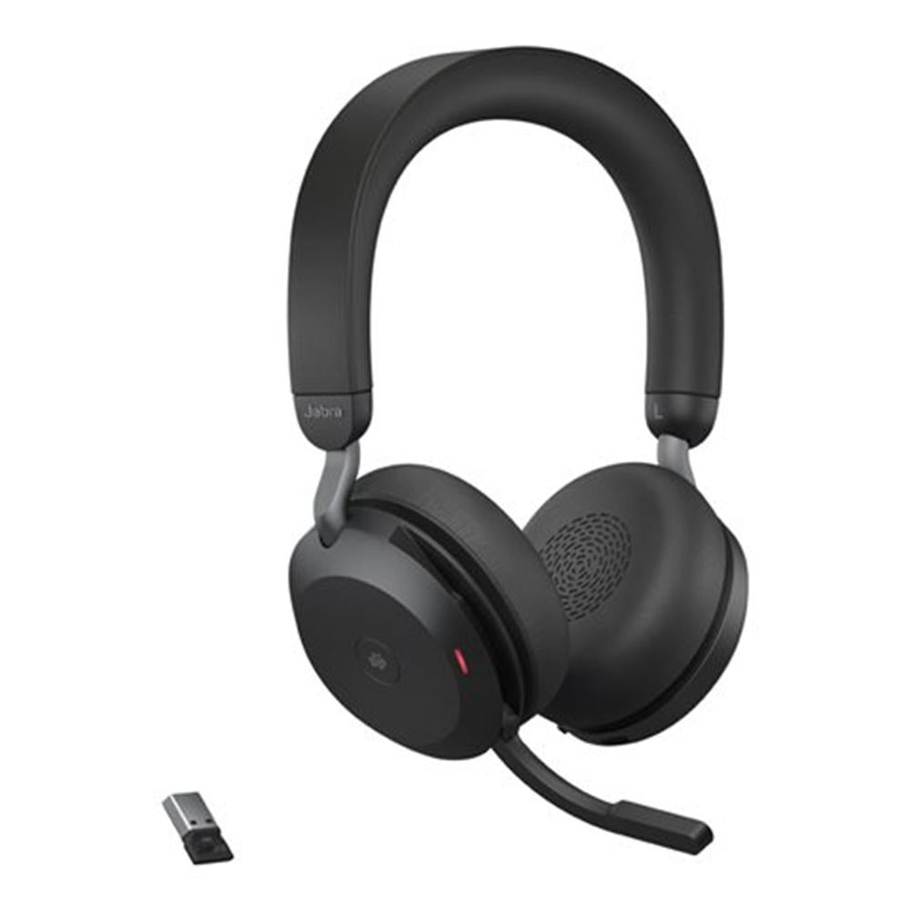 Auriculares Jabra evolve2 75 ms stereo inalambrico negro