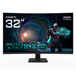 Monitor curvo gaming Gigabyte gs32qca 31.5 pulgadas qhd 180hz