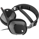 Auricular gaming Corsair stereo Corsair hs80 RGB USB gris