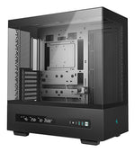 Caja ordenador gaming Deepcool ATX ch690 cristal templado negra