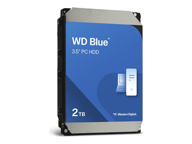 Disco duro interno HDD wd western digital blue wd20earz 2TB 3.5 pulgadas SATA 6GB - s 5400rpm 64MB